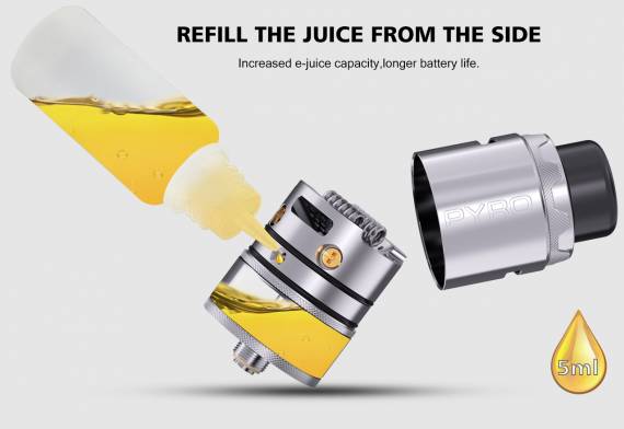 Vandy Vape PYRO V4 RDTA - настоящий дуршлаг...