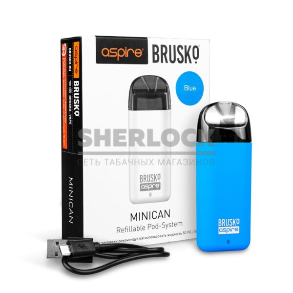 POD-система Aspire BRUSKO MINICAN (Синий)