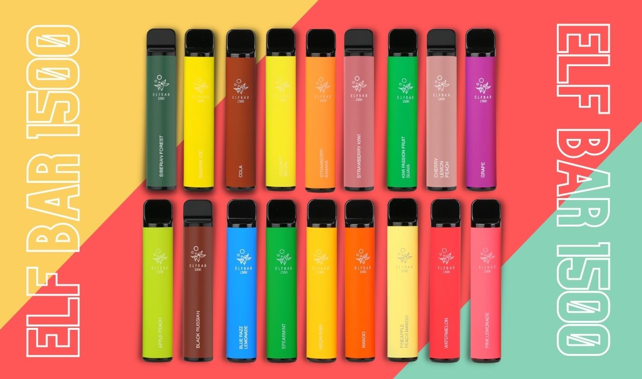 Elf Bar 1500 затяжек - фото модели