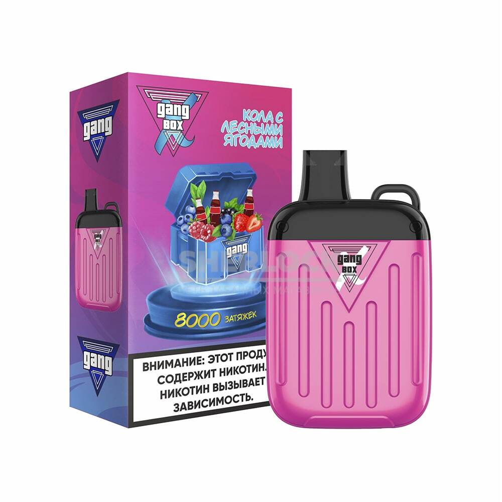 Электронная сигарета GANG XBOX 8000 (Кола с лесными ягодами) Электронная сигарета GANG XBOX 8000 (Кола с лесными ягодами)