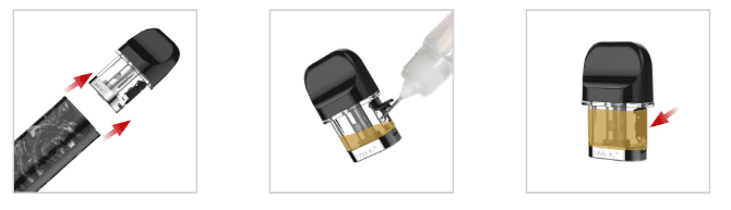 Заливка жидкости