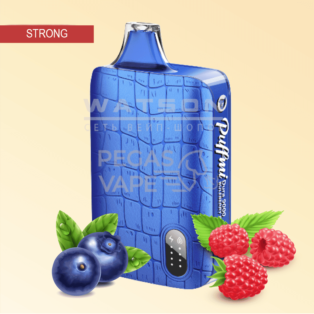 Электронная сигарета PuffMi DURA V2 9000 (Черника малина)