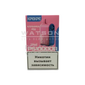 Электронная сигарета ATTACKER KPEKPE PS 10000А (Клубника лед)
