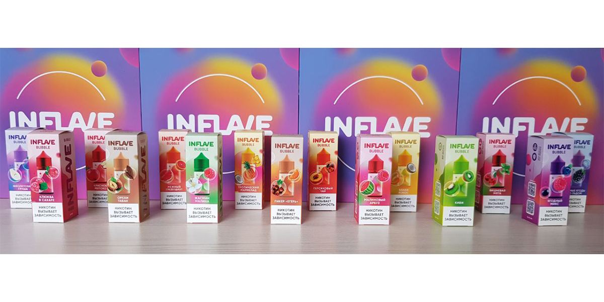 Жижа-INFLAVE-BUBBLE2 Жижа-INFLAVE-BUBBLE вкусы