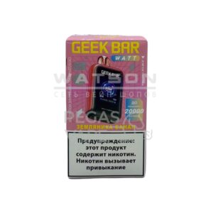 Электронная сигарета Geek Bar Watt 20000 (Земляника банан)