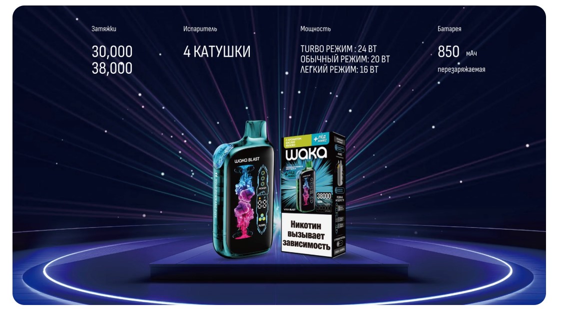 WAKA BLAST 38000 обзор 3