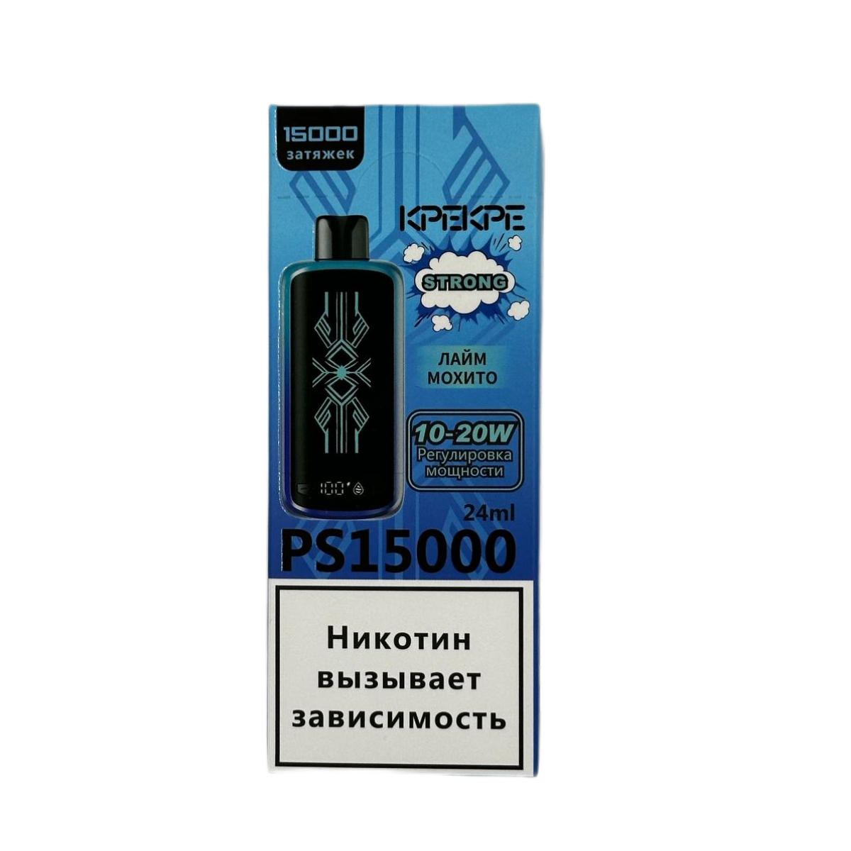 Электронная сигарета ATTACKER KPEKPE 15000 (Лайм мохито)