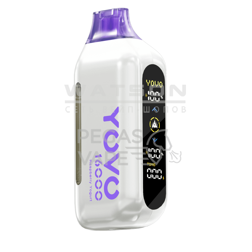 Электронная сигарета YOVO 16000 (Малиновый Йогурт)