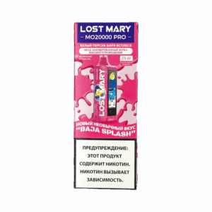 Электронная сигарета LOST MARY MO 20000 (Белый персик байя всплеск)