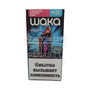 Электронная сигарета WAKA BLAST 38000 (Клубника Арбуз - Лёд микс)