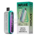 Электронная сигарета INFLAVE ONYX 18000 (Кислое зеленое яблоко)