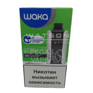 Электронная сигарета Waka PA-10000 (Кислое яблоко)