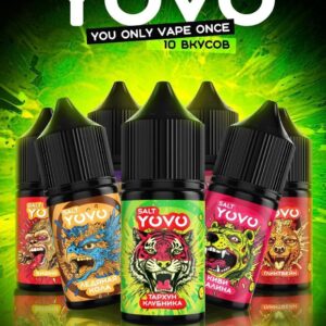 Жидкость YOVO Salt (Смородина мята) 30 мл 2% (20 мг/мл)