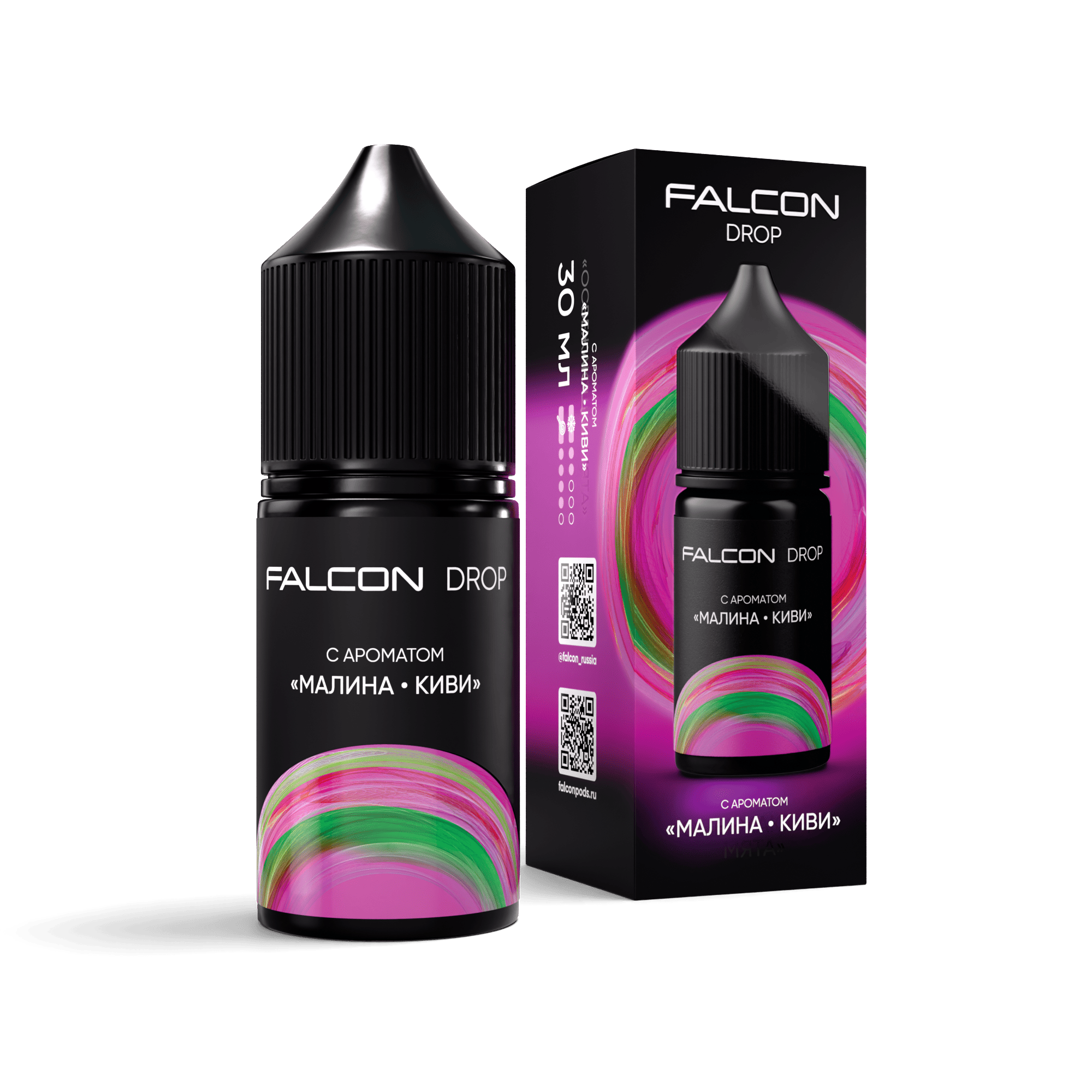 Жидкость FALCON DROP 30мл (Малина киви) 30 мл 2% (20 мг/мл)