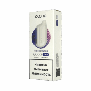Электронная сигарета PLONQ MAX 6000 (Черника Малина)