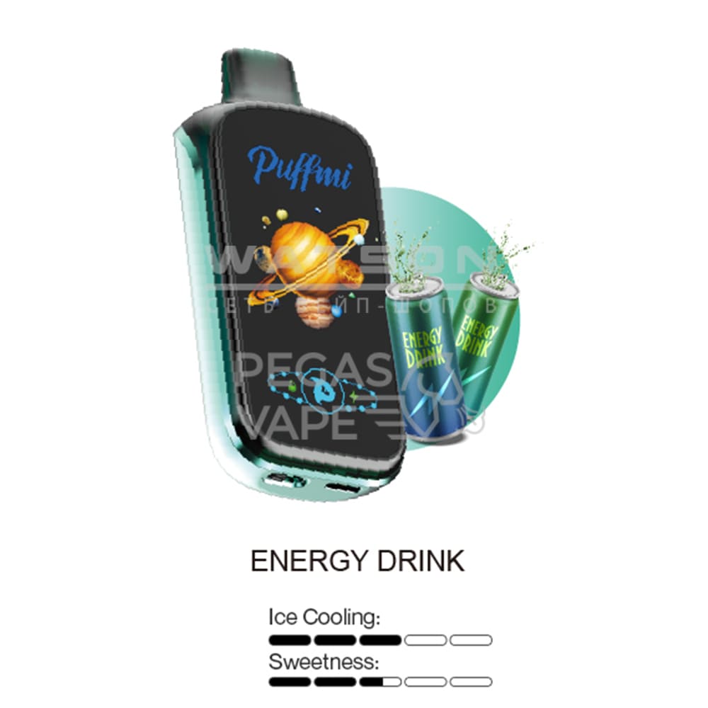 Электронная сигарета Puff Mi PURE 20000 (Энергетический взрыв)