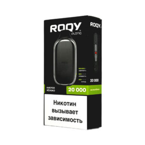 Электронная сигарета PLONQ ROQY L 20000 (Кислое Яблоко)