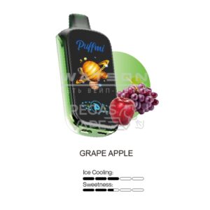 Электронная сигарета Puff Mi PURE 20000 (Виноград яблоко)