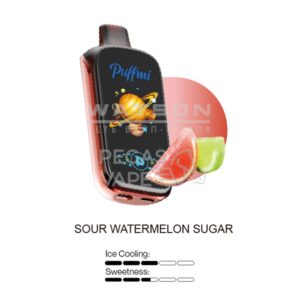 Электронная сигарета Puff Mi PURE 20000 (Кислая арбузная конфета)