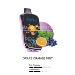 Электронная сигарета Puff Mi PURE 20000 (Виноград апельсин мята)