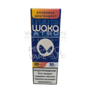 Жидкость WAKA Salt Strong (Клубника драгонфрукт) 30 мл 2% (20 мг/мл) Strong