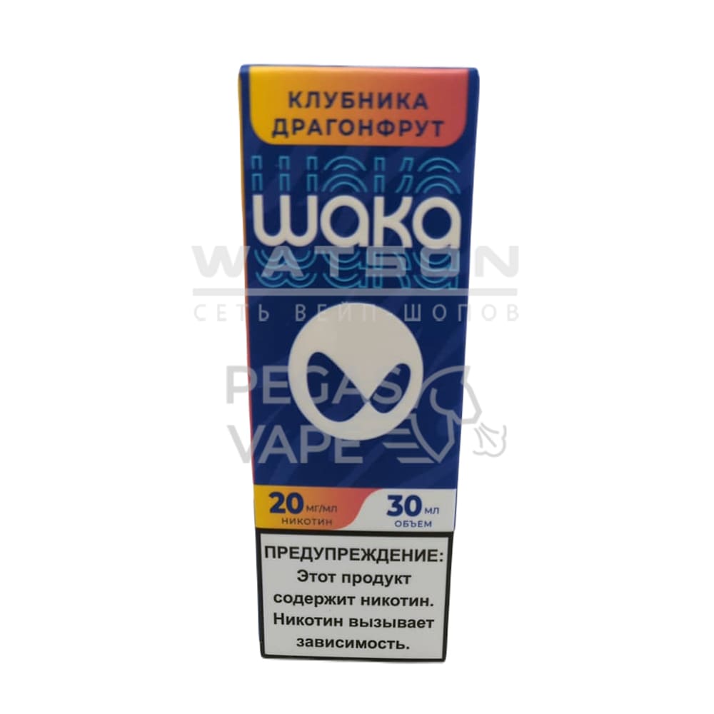 Жидкость WAKA Salt Strong (Клубника драгонфрукт) 30 мл 2% (20 мг/мл) Strong