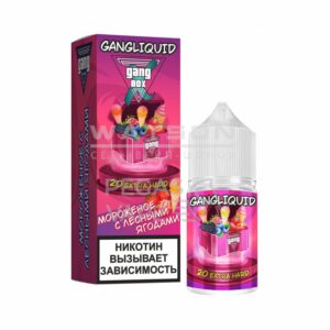 Жидкость Gang XBOX Extra HARD (Мороженое с лесными ягодами) 30 мл 2% (20 мг/мл) Strong