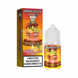 Жидкость Gang XBOX Extra HARD (Жвачка банан апельсин) 30 мл 2% (20 мг/мл) Strong