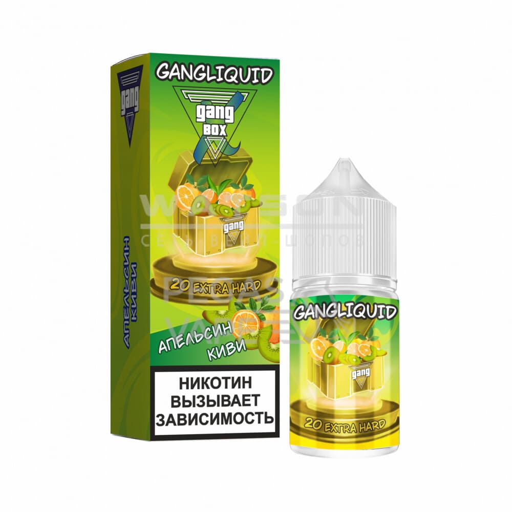 Жидкость Gang XBOX Extra HARD (Апельсин киви) 30 мл 2% (20 мг/мл) Strong