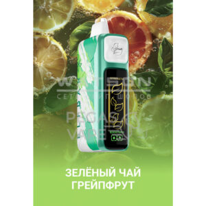 Электронная сигарета Elf Bar Booster Nic King 30000 (Зеленый чай грейпфрут)
