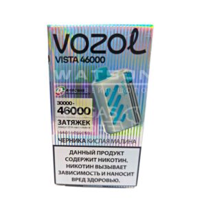 Электронная сигарета VOZOL VISTA 46000 (Черника кислая малина)