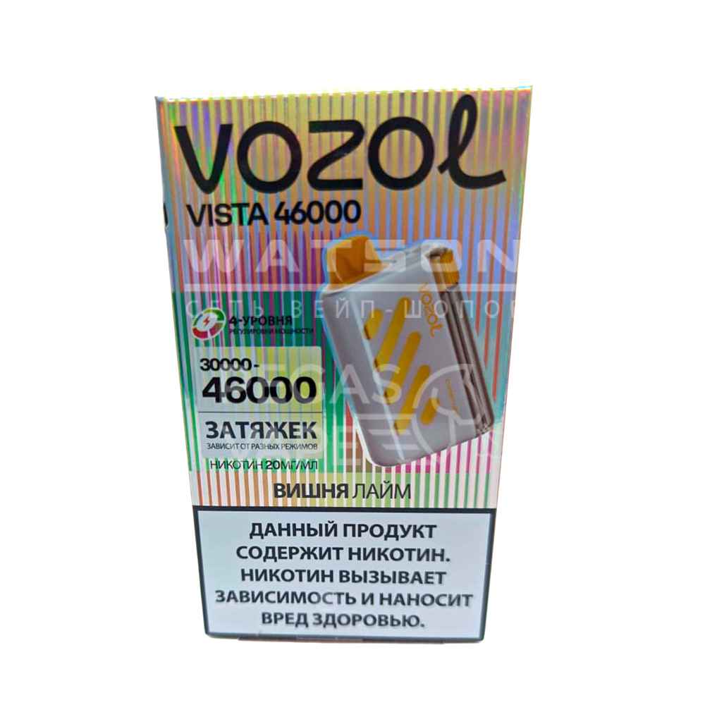 Электронная сигарета VOZOL VISTA 46000 (Вишня лайм)