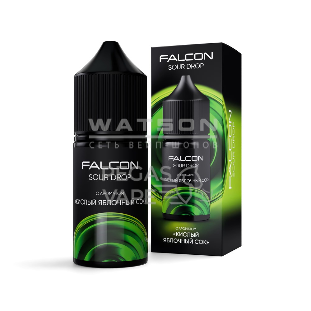 Жидкость FALCON SOUR DROP 30 мл (Кислый яблочный сок) 30 мл 2% (20 мг/мл)