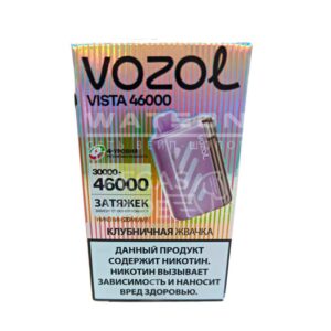 Электронная сигарета VOZOL VISTA 46000 (Клубничная жвачка)
