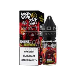 Жидкость ANGRY VAPE x PODONKI (Вишня Лимон) 10 мл 2% (20 мг/мл)