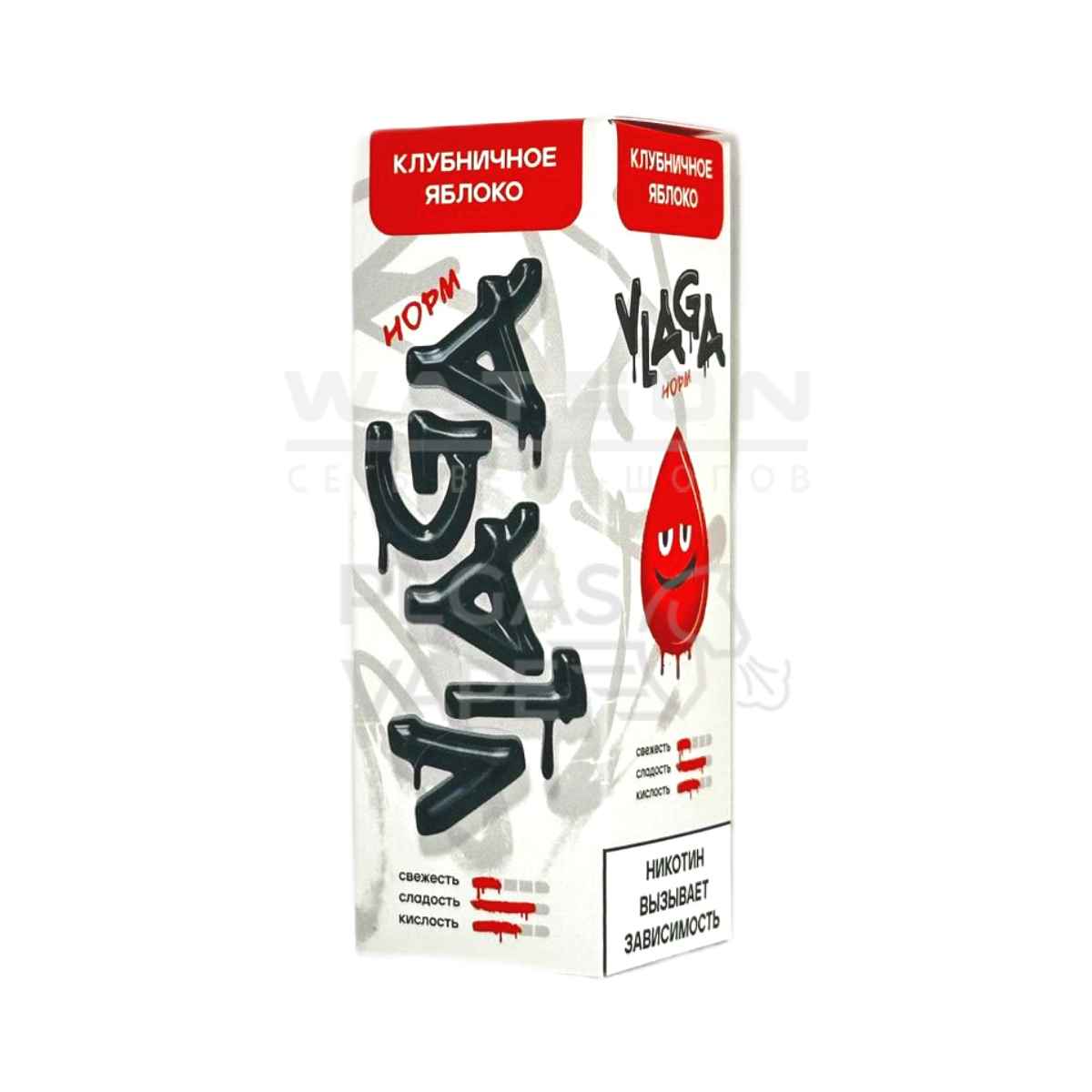 Жидкость VLAGA NORM (Клубничное яблоко) 30 мл 2% (20 мг/мл)