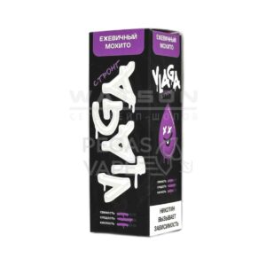 Жидкость VLAGA STRONG (Ежевичный мохито) 30 мл 2% (20 мг/мл)