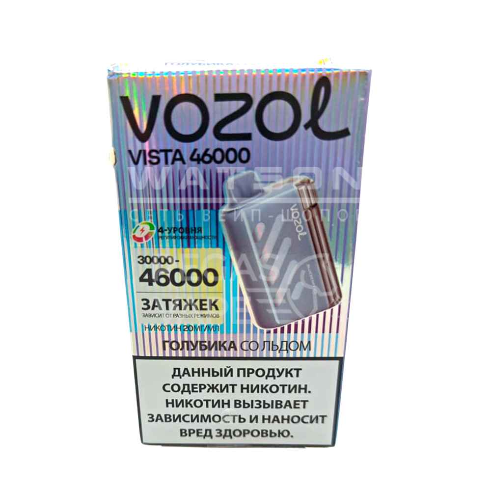 Электронная сигарета VOZOL VISTA 46000 (Голубика со льдом)
