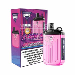 Электронная сигарета GANG XBOX 2.0 18000 (Смузи Малина Смородина)
