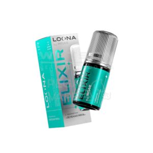 Жидкость LOONA ELIXIR by INFLAVE (Зеленая мята) 30 мл 2% (20 мг/мл)