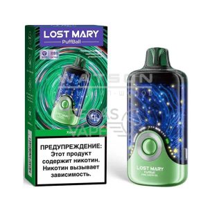 Электронная сигарета Lost Mary PuffBall 30000 (Хвоя)