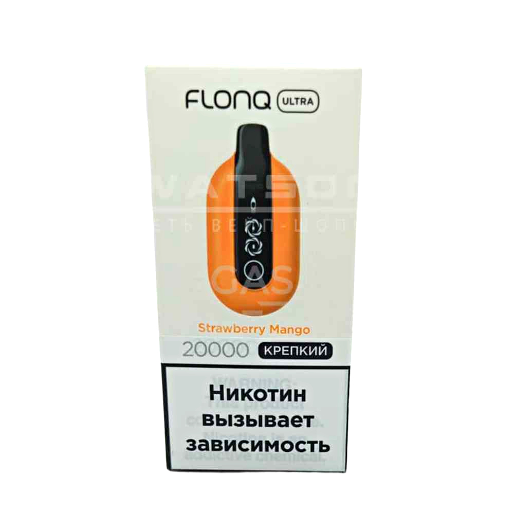 Электронная сигарета FLONQ ULTRA 20000 (Клубника Манго)