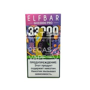 Электронная сигарета Elf Bar GH 33000 (Киви ананас персик)