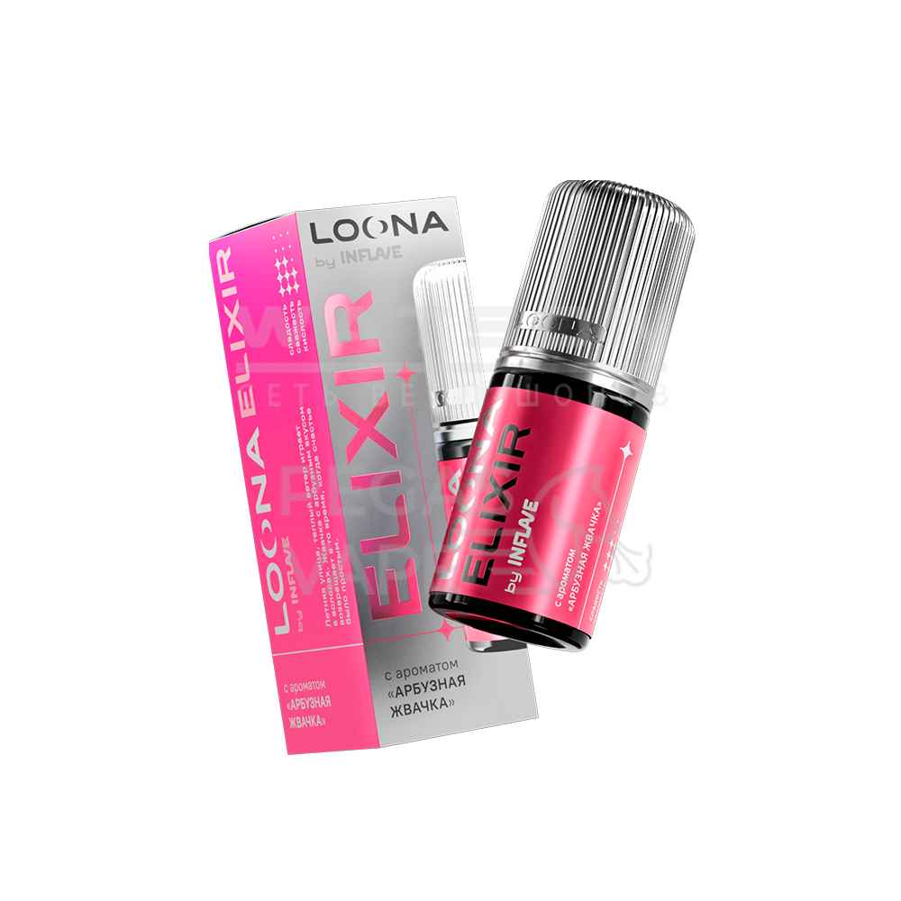 Жидкость LOONA ELIXIR by INFLAVE (Арбузная жвачка) 30 мл 2% (20 мг/мл)