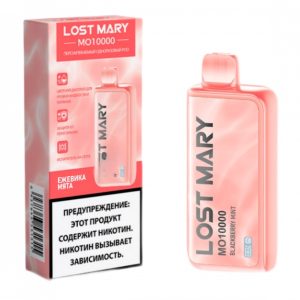 Электронная сигарета LOST MARY MO 10000 (Ежевика мята)