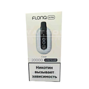 Электронная сигарета FLONQ ULTRA 20000 (Чистый)