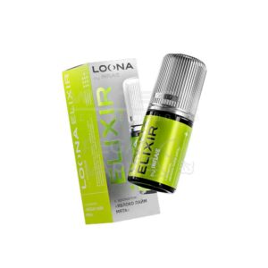 Жидкость LOONA ELIXIR by INFLAVE (Яблоко Лайм мята) 30 мл 2% (20 мг/мл)