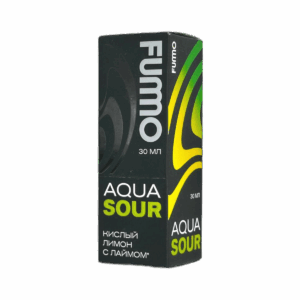 Жидкость FUMMO AQUA SOUR (Кислый лимон лайм) 30 мл 2% (20 мг/мл)