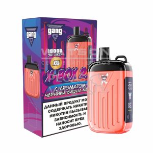 Электронная сигарета GANG XBOX 2.0 18000 (Черника Вишня Мята)