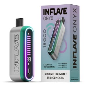 Электронная сигарета INFLAVE ONYX 18000 (Холодная мята)